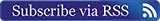 Subscribe via RSS
